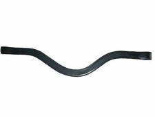 Empty Channel browband 8mm Leather create your own 15"-18 " Black  Brown Color