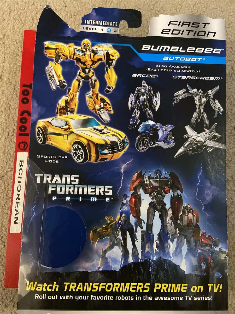 Transformers Prime First Edition Deluxe Bumblebee Deluxe Action Figure  Hasbro - ToyWiz