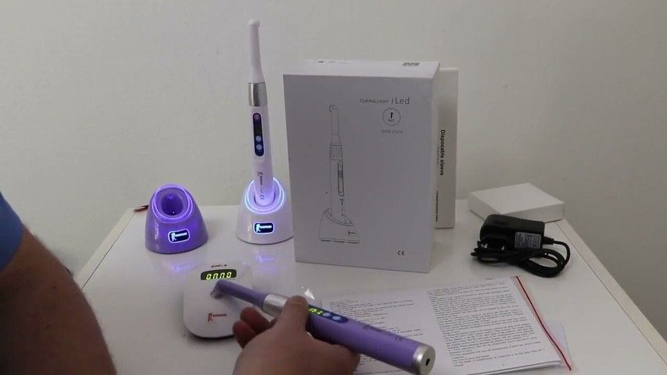 Original Woodpecker Dental i LED Plus Curing Light Lamp 1 Second Curing 2500mw