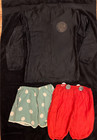 Vtg Walt Disney Top Mickey Shorts & Minnie Mouse Skirt Halloween Costume Size 12