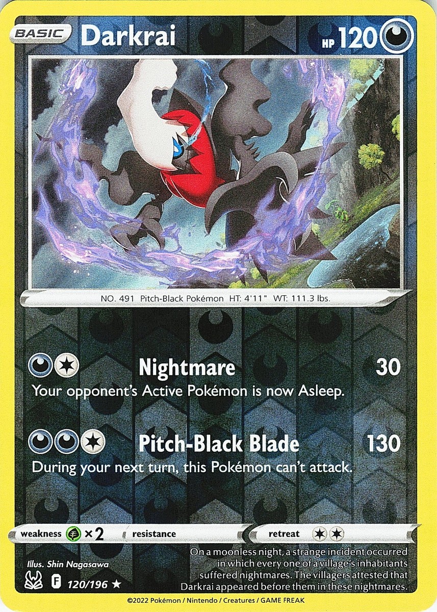 Darkrai 120/196 Swsh11: Lost Origin for sale | eBay