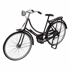 Modèle De Vélo Femme Lady Bike Vintage Ornement De Collection