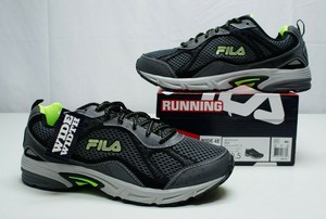 fila running shoes mens green