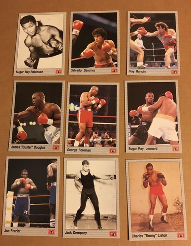 Juego completo de boxeo 1991 AW todo el mundo como nuevo de fábrica con (5) tarjetas de oro Ali 1-149 - Imagen 2 de 7