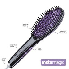 Instamagic Instant Hair Straightener Professional Black New In Box