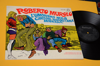 ROBERTO MUROLO 2LP L'UMORISMO NELLA CANZONE NAPOLETANA MODERNA 1°ST ORIG 1971 EX