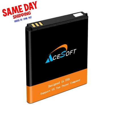 Large Power 2100mAh Standard Extra Battery for Tracfone ZTE Jasper Z718TL Phone