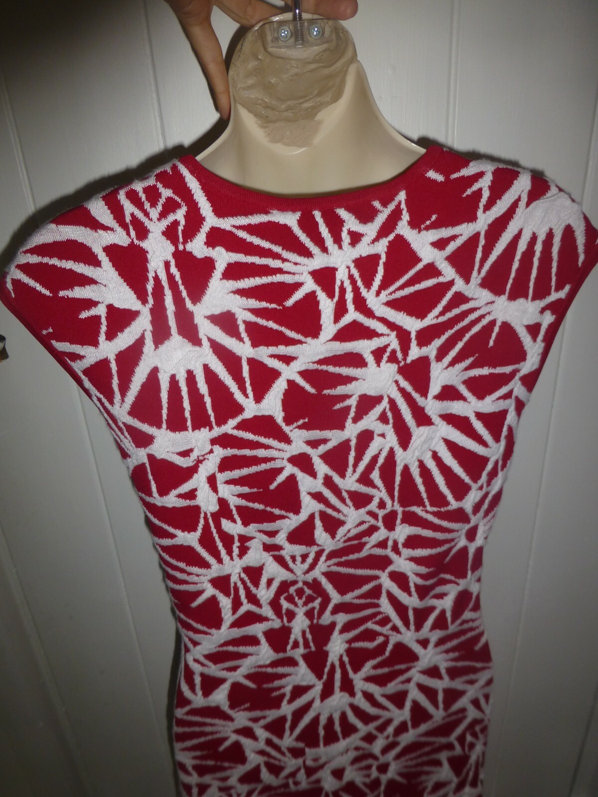 Fenn Wright Manson studio size S Red knitted dress - image 8