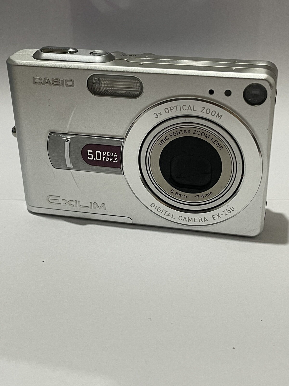 CASIO EXILIM EX-Z50 シルバー 新品バッテリー付