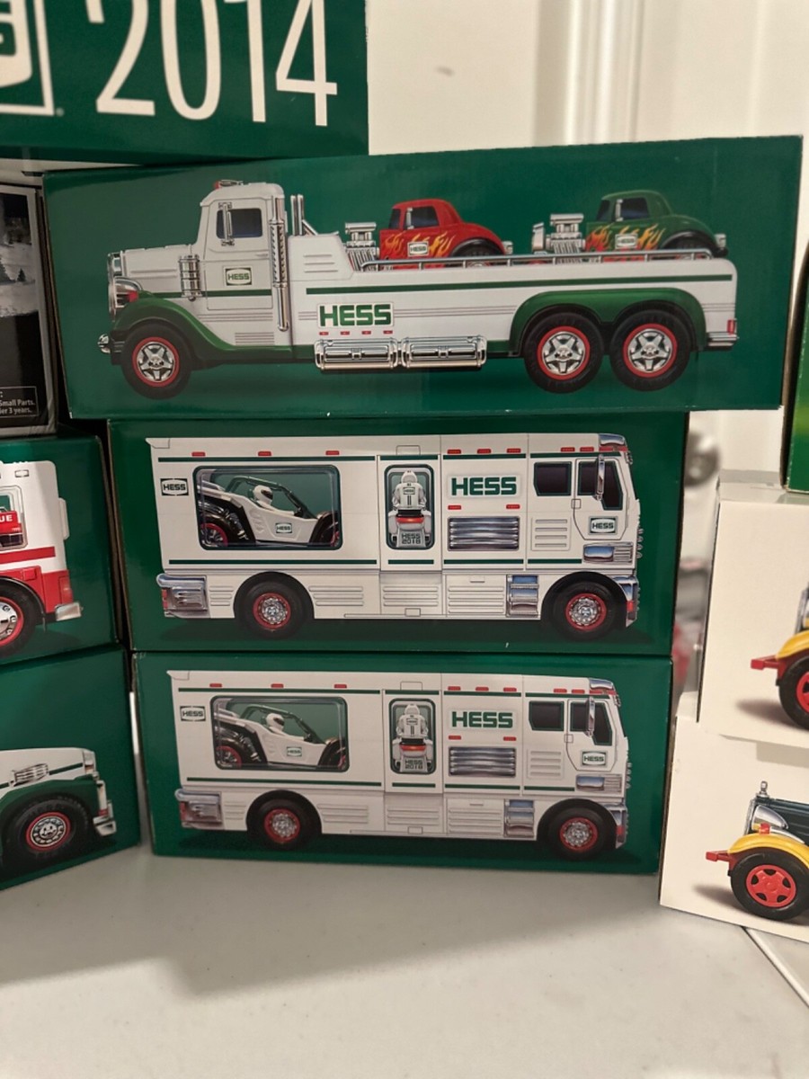 hess toy truck collection lot 2013 2014 2018 2019 2020 2022