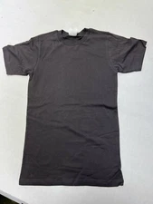 MEN`SCREW T-SHIRT ( 100% ORGANIC COTTON ) CHARCOAL COLOR XS WHOLESALE LOT