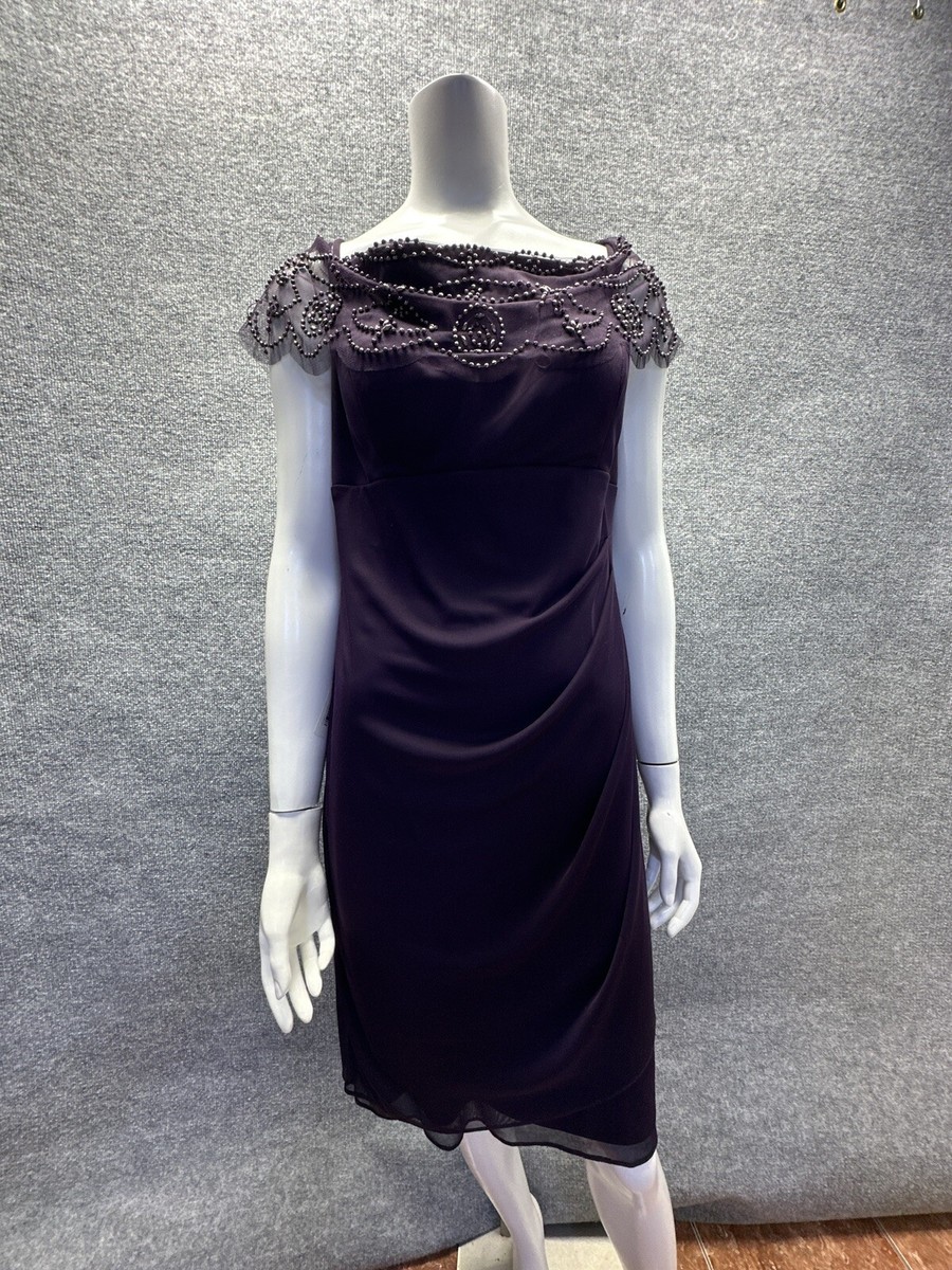 dj jazz cap sleeve beaded neck sheath dress Jaz Women Size 14 Purple Sparkle Illusion Glamour Cocktail Bling Angelic A-Line Wedding Dress _cardvideo Gowns Rival the night Colour:Salmon (picture)