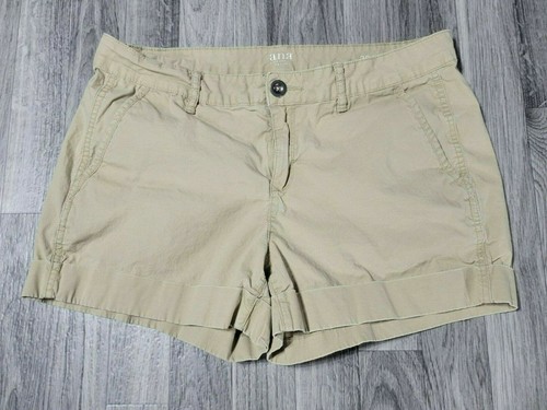 Petite Cuffed Khaki Shorts | eBay