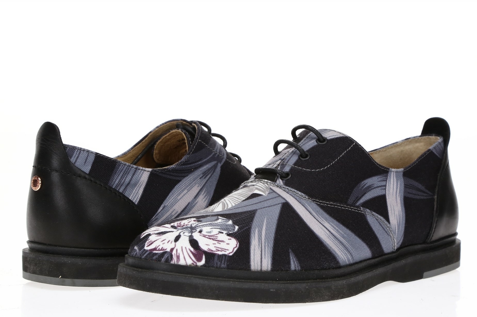 SAOLA Scarpe eleganti formali TCG uomo Hampton floreale Oxford punta mandorla stringate taglia 42