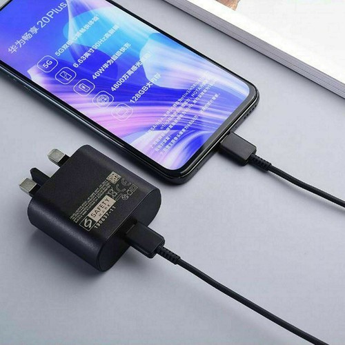 25 W Original Schnellladegerät Stecker/Kabel für Galaxy S23 S22+ S21 Ultra FE Z Flip5 5G - Bild 4 von 14