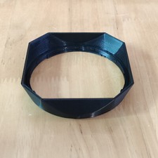 3D Print Square Lens Hood for NIKON Z 85mm 1:1.8 S Lens Replace HB-91 Hood.