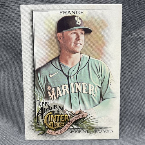 2022 Topps Allen and Ginter #339 Ty France Seattle Mariners Baseball