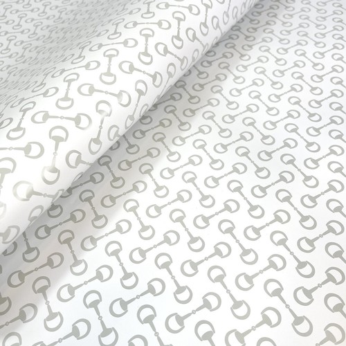 Authentic GUCCI Gift Wrapping Paper Sheet White 35”x27.5” - Picture 2 of 8