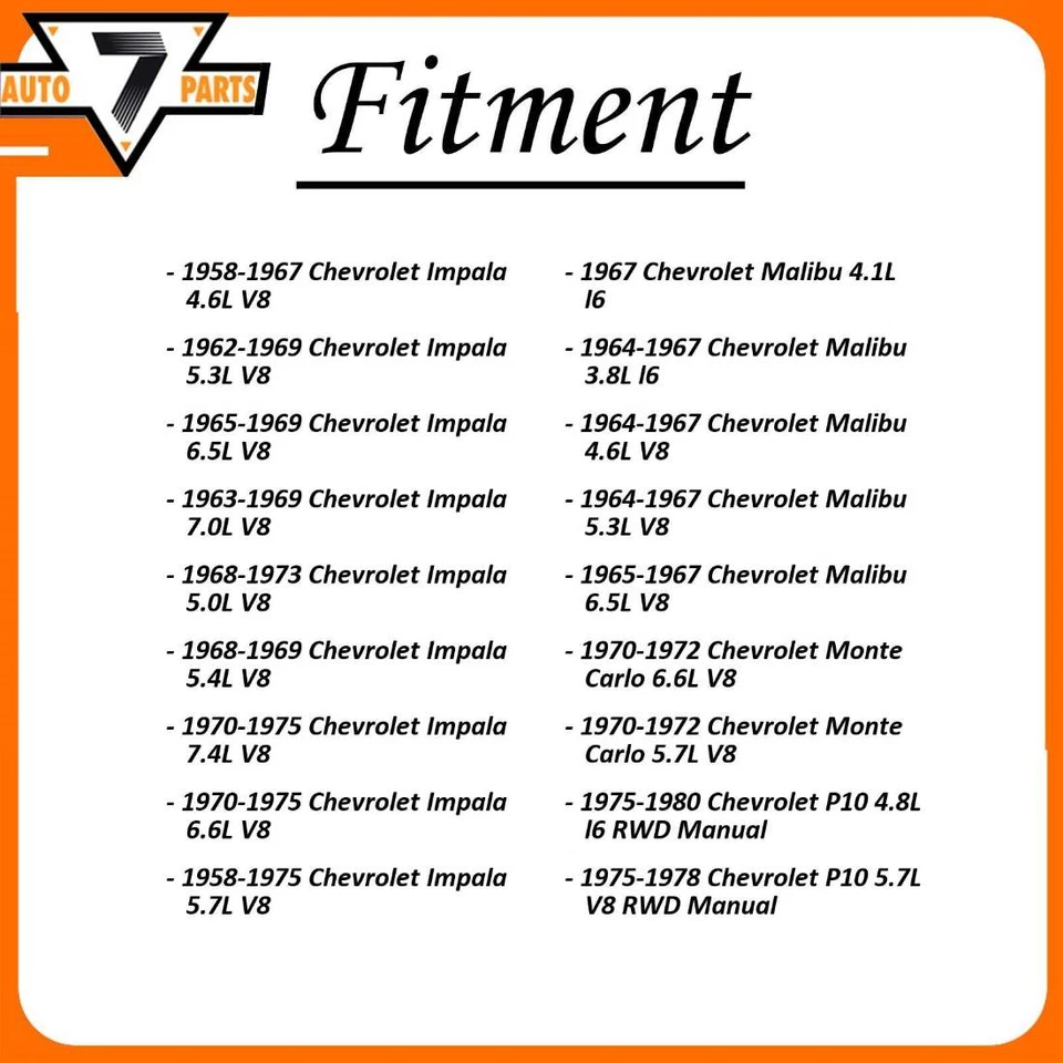 Junta universal delantera trasera SKF Brute Force para Chevrolet Corvette 1953-1996 Foto 3 de 4
