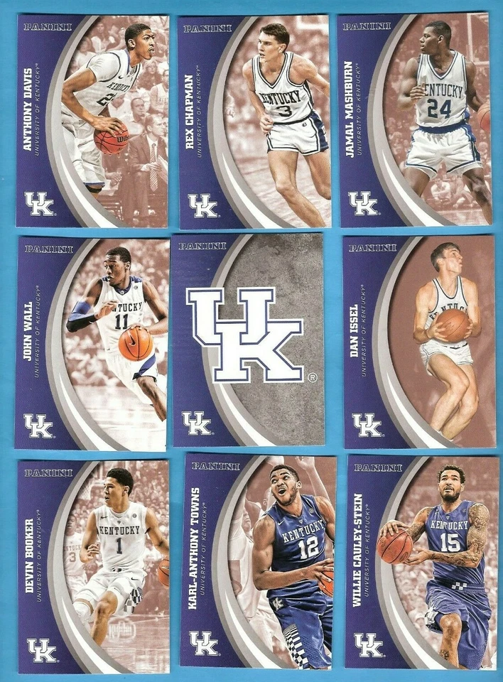 JUEGO DE 49 CARTAS REINO UNIDO Shavir Wheeler TYTY MINTZ GRADY DEVIN BOOKER DAVIS ISSEL KENTUCKY Foto 2 de 4