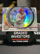 2020 Bowman Chrome Jonathan India #BTP-66 Top 100 Prospects! Reds! $1 Shipping!