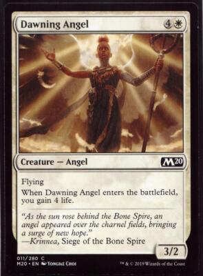 Dawning Angel - 11 Regular not foil MTG M20