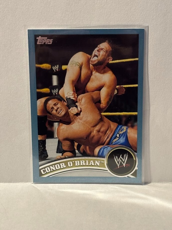 Conor O'Brian 2011 Topps WWE Blue Rookie Card # 87 /2011 Konnor Big Kon TNA