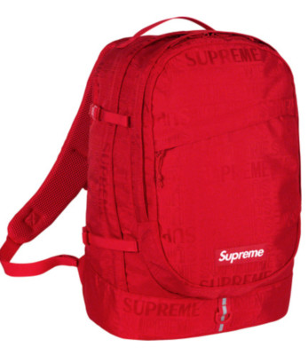 Supreme  Backpack 25l 100% Original SS-Drop 2019 Tasche Rucksack Rot Boxlogo