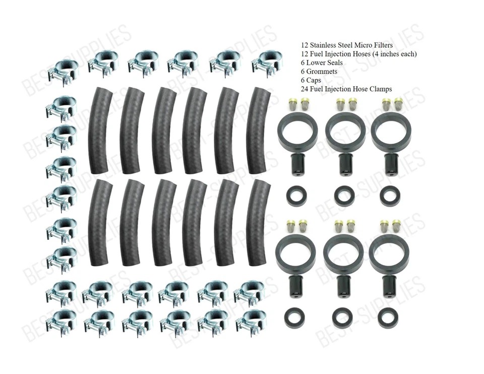 Kit de reparación de inyector de combustible para Nissan 300ZX y Máxima 1988 1989 Foto 2 de 2