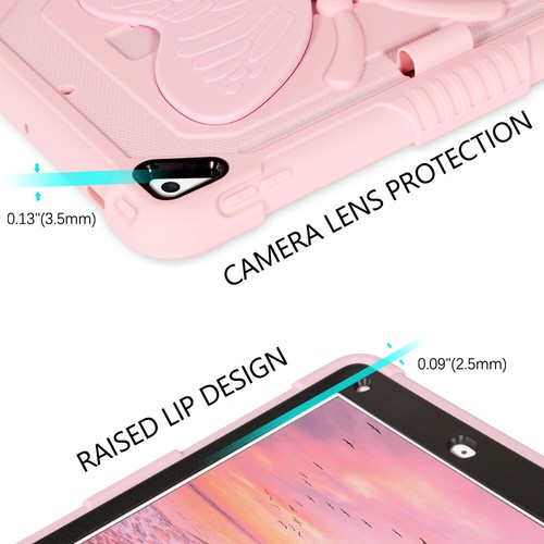 For iPad 9/8/7/6/5 Gen Pro/Air2/Air3 Heavy Duty Kickstand Kids Safety Cover Case - Picture 29 of 33