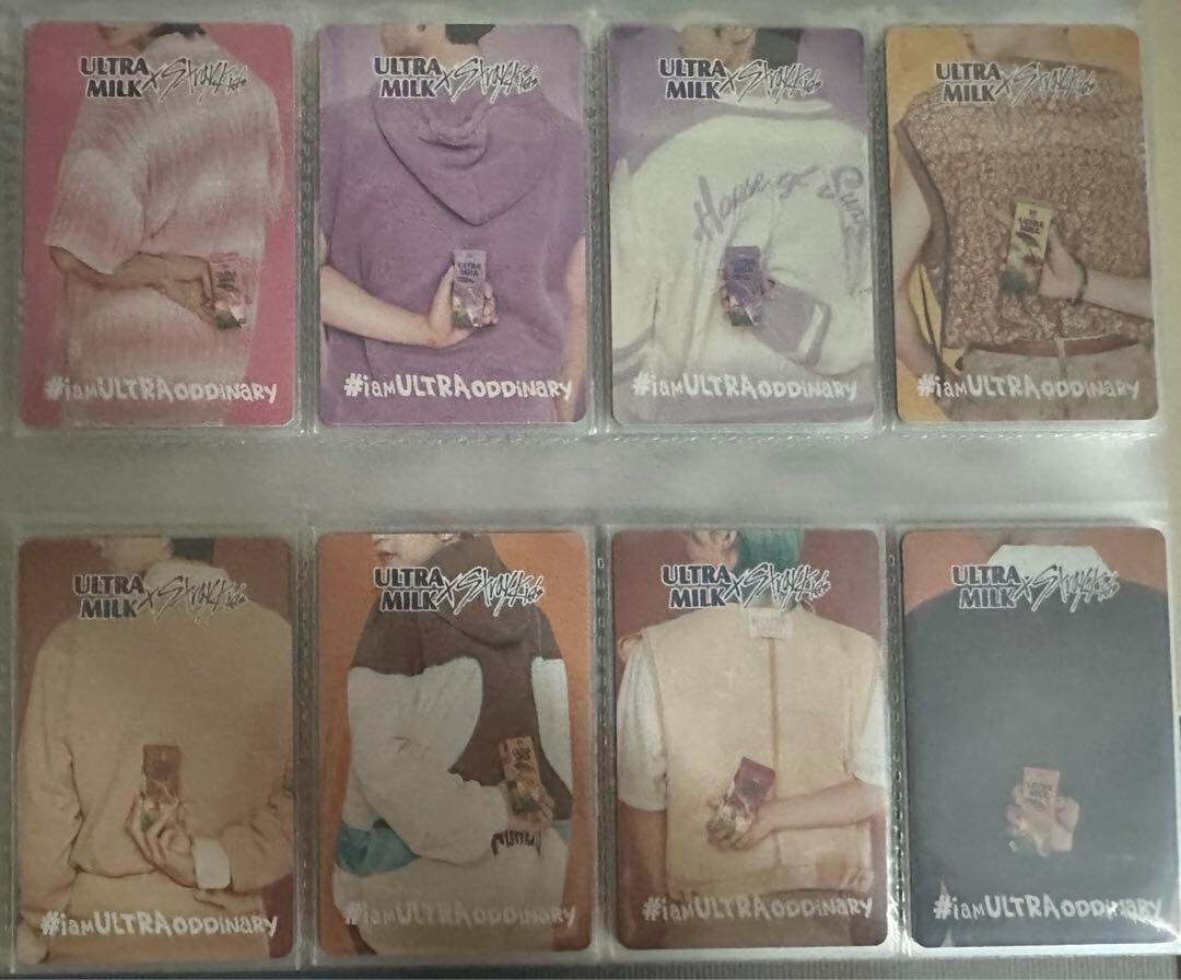 Straykids Ultra Milk Vol. 1 & 2 All 16 Types Trading Photo