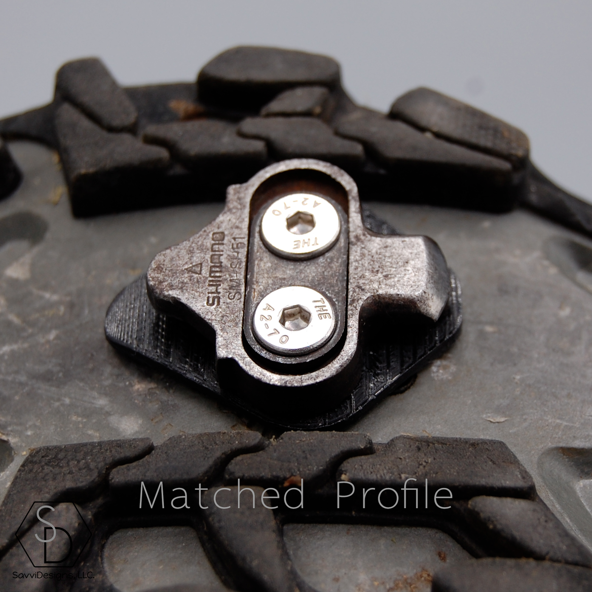 Shimano SPD - SM 5mm MTB Cleat Spacer Cycling Shoe Shim Kit - WITH