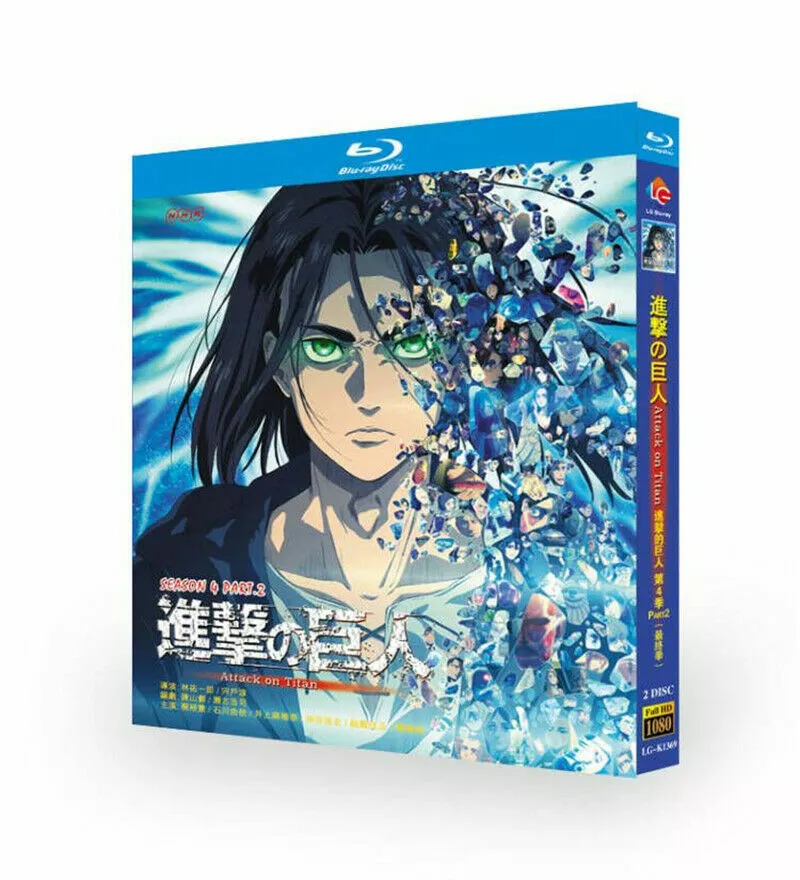 Comprar Anime Shingeki no Kyojin (Attaxk on titan) Completo em Blu-ray