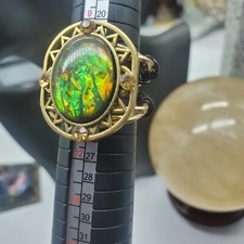 Handmade Copper Iridescent Ring