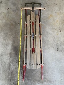 Vintage Flexible Flyer Metal Rail SLed (5’)