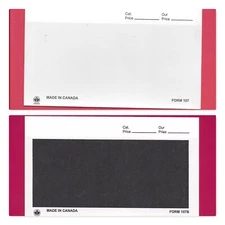 HECO or Uni-Safe 107 Dealer Cards White or Black  SELECT COLOR & QUANTITY BELOW: