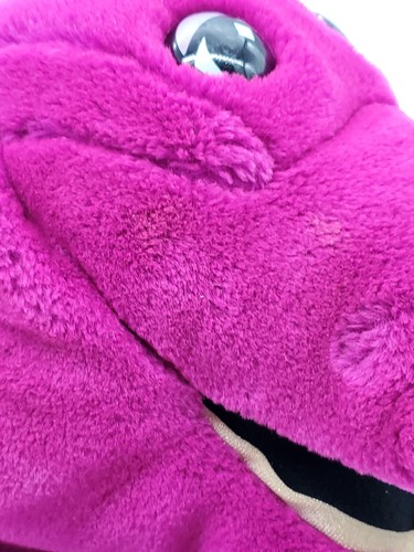 Barney 21" The Purple Dinosaur Plush Stuffed Toy Lovey Dakin Vintage 1992 Lyons - Picture 7 of 13