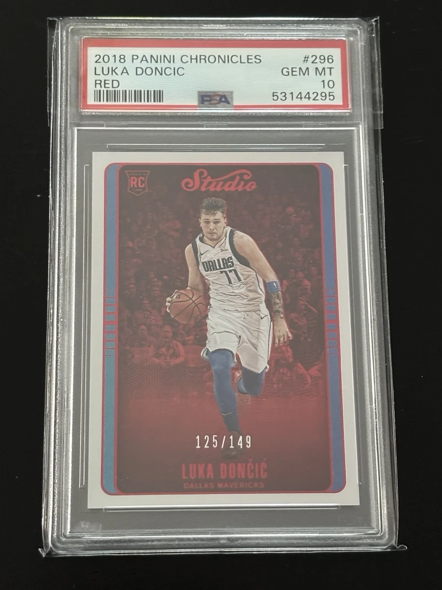 Luka Dončić Professional Sports Authenticator (PSA) Basketball