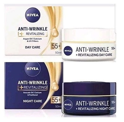 Nivea Revitalizing Moisture Duo For Mature Skin 55 Complete Day And Night
