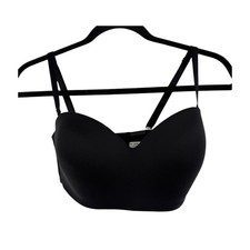 Wacoal 854372 Staying Power wire free strapless bra black size 32DD 32E
