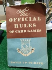 The Official Rules of Card Games Hoyle Up-to-Date 47th Edition 1950 Paperback