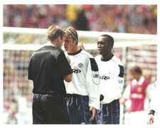 David Beckham - MANCHESTER UNITED - 10 x 8  Original Press Photograph