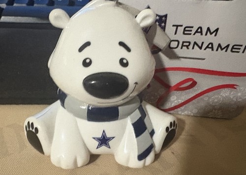Dallas Cowboys Football Team Christmas Ornament Forever Collectibles NFL New - Picture 2 of 4