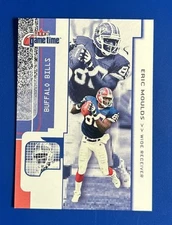 2001 Fleer Game Time Football Eric Moulds Buffalo Bills #54