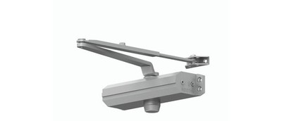 FALCON SC61A RW/PA Arm Door Closer Automatic Silver Aluminum
