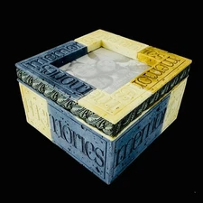 💠 Heartstone “Memories” Keepsake Box – Resin Matte Finish – New in Box – Gift