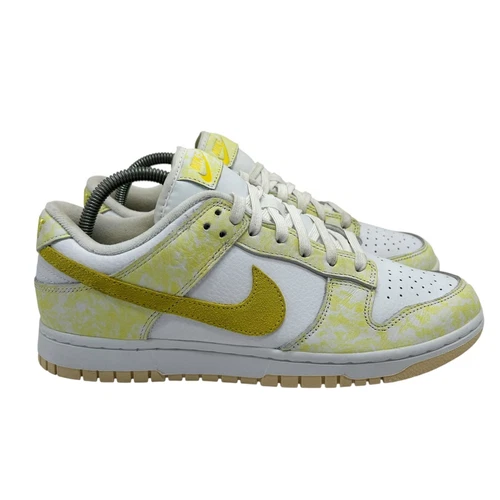 Nike Dunk Low OG Women's Size 10 US DM9467-700 Yellow White Athletic Shoes