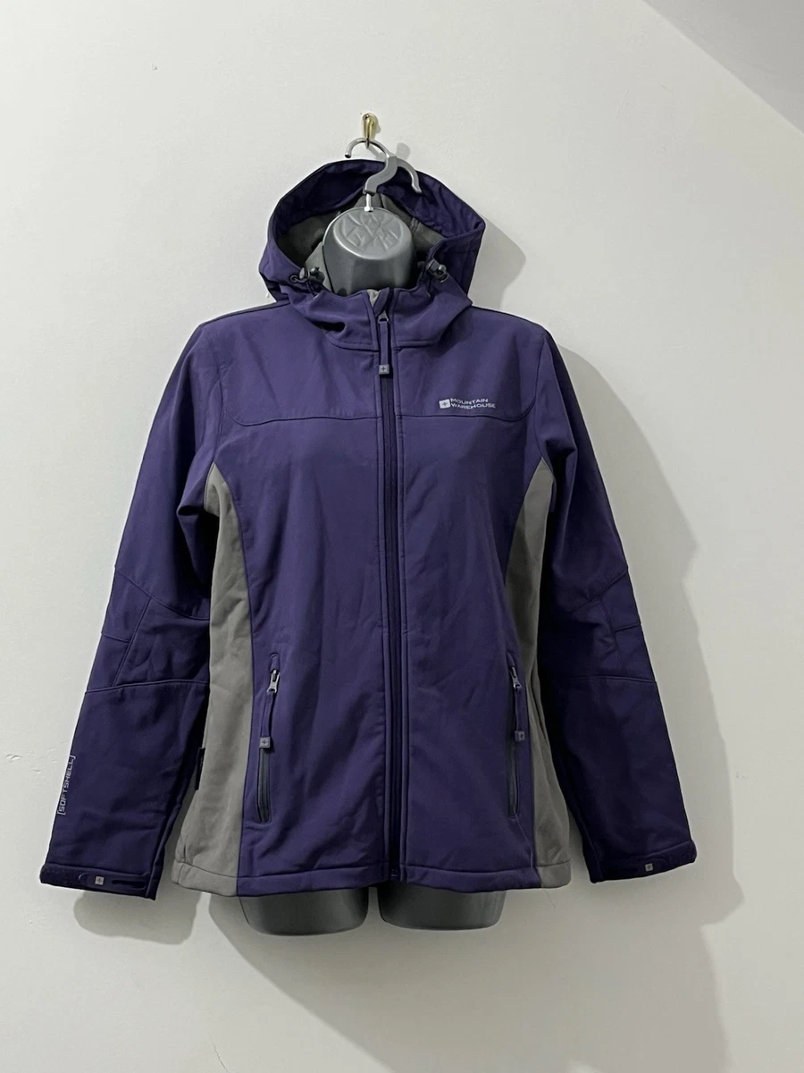 Polaire de randonnée montagne sherpa femme, MH100 1/2 zip violet
