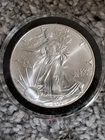 American Silver Eagle Coin 1oz  Fine Silver 2002