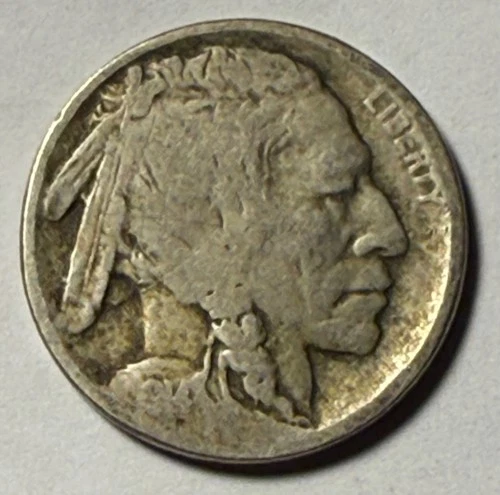 1914-d buffalo nickel - better date